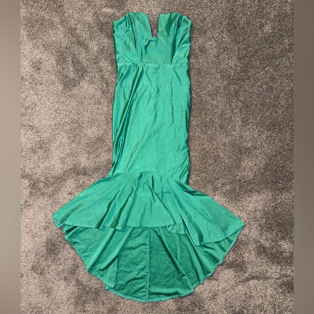 Selfie Leslie Aquamarine Mermaid Dress